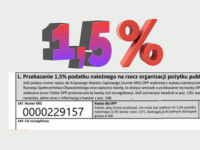 Zdjęcie 1,5% podatku na SP 342